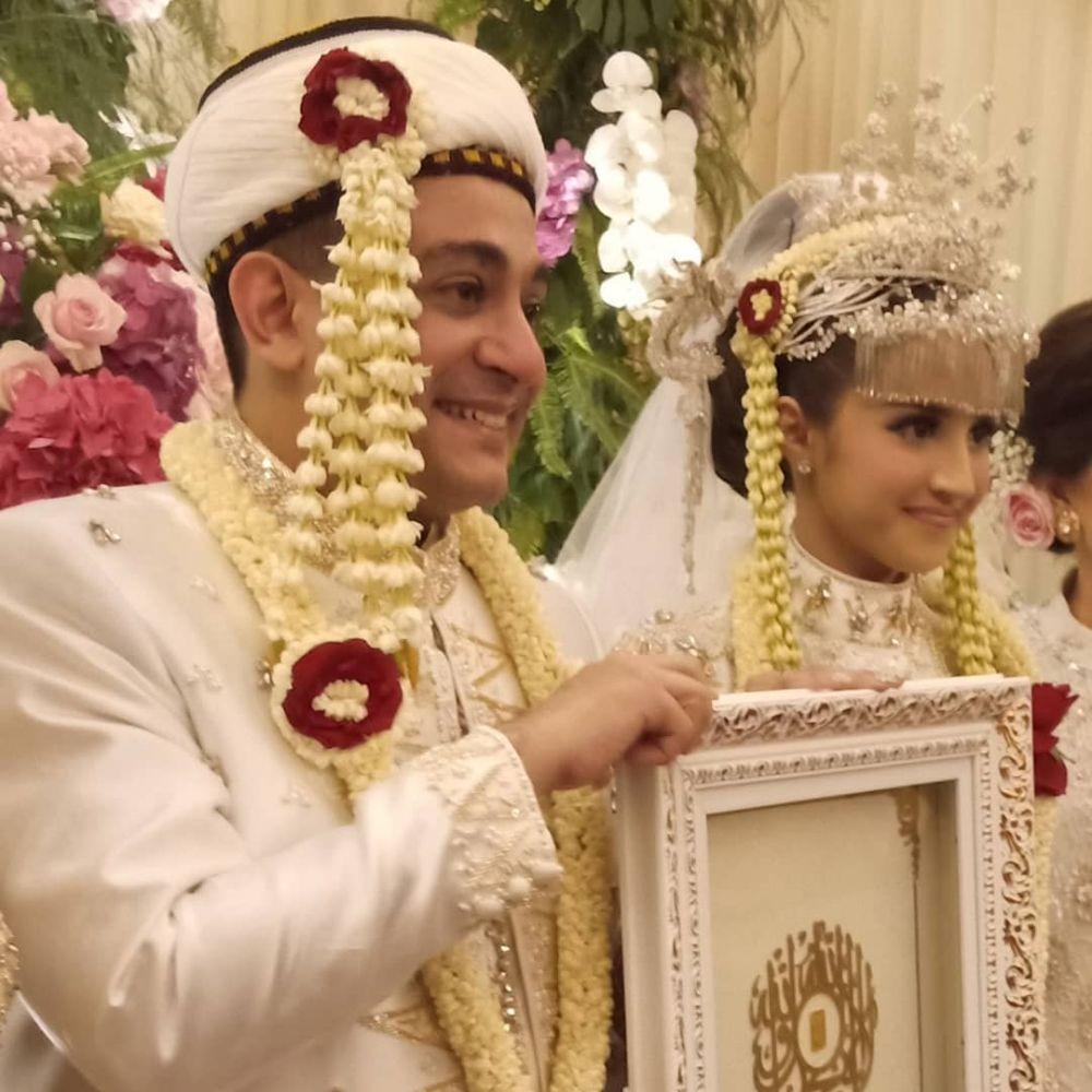 Sah! 10 Momen Romantis Pernikahan Tsamara Amany dan Ismail Fajrie