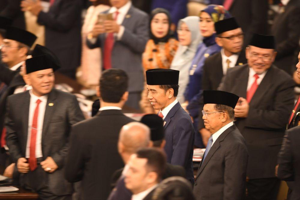 Akhiri Periode Pertama, Jokowi Ucapkan Terima Kasih pada Jusuf Kalla