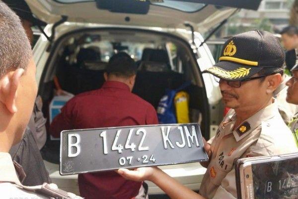 Pemilik Mobil yang Halangi Lintasan Tamu Negara Jadi Tersangka