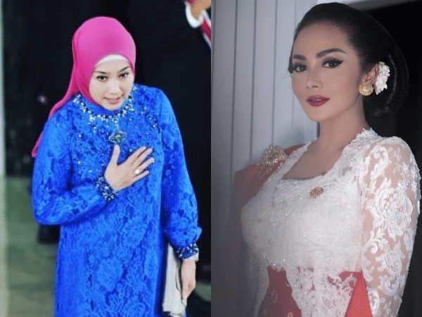 Style Kebaya Publik Figur di Pelantikan Presiden 2019