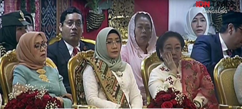 Megawati dan SBY Gandeng Wapres Masing-masing ke Pelantikan Jokowi