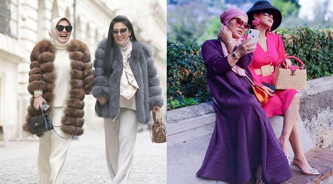 10 Gaya Liburan Mewah Syahrini Bareng Aisyahrani di Berbagai Negara