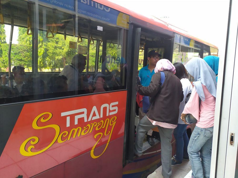 Setelah Jalan Protokol Ditutup, Jam Operasional BRT Semarang Dibatasi