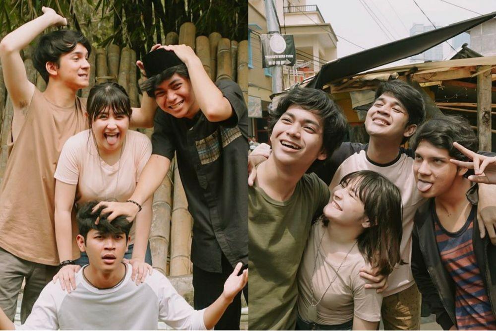 10 Potret Keakraban Ajil Ditto dan Para Pemain Get Married The Series
