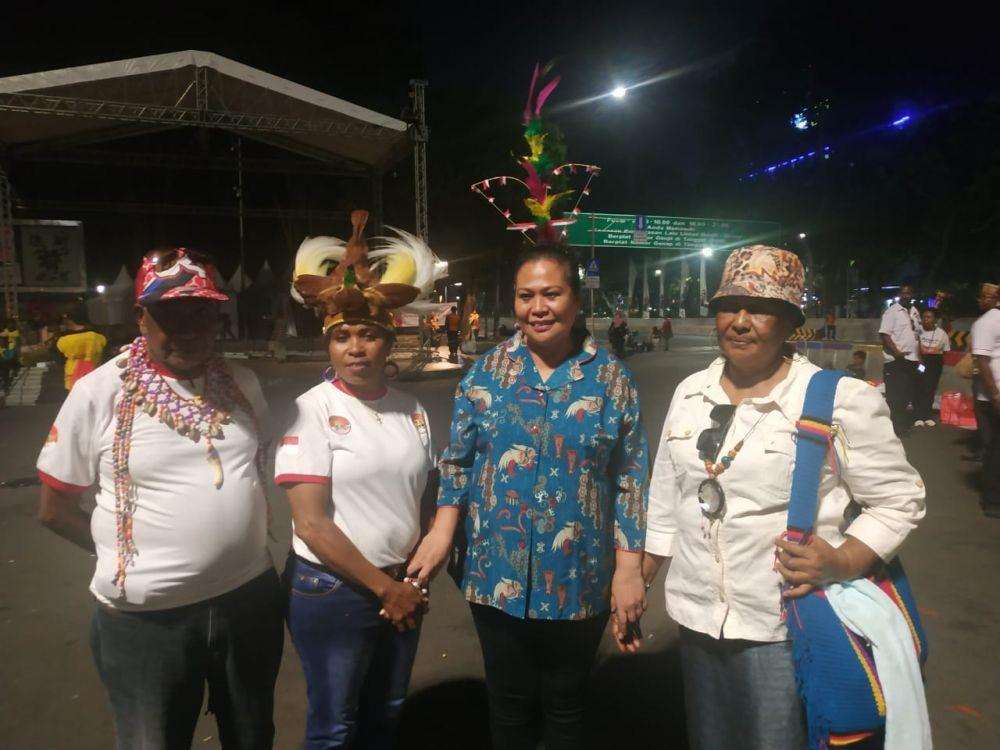 Cerita Perjuangan Relawan dari Papua Gagal Temui Jokowi Usai Dilantik