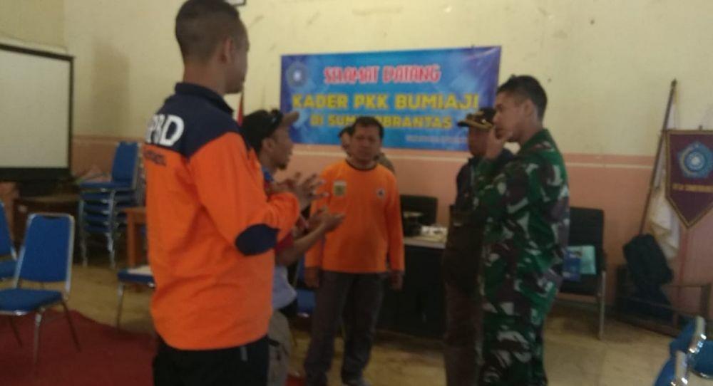 Sejumlah relawan tanggap bencana sudah siap. Dok/ BPBD kota Batu