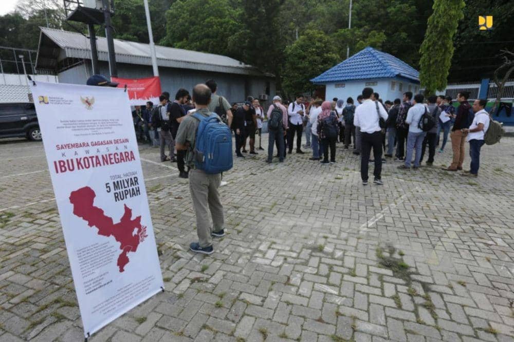80 Peserta Sayembara Urban Desain Tinjau Lokasi Ibu Kota Negara