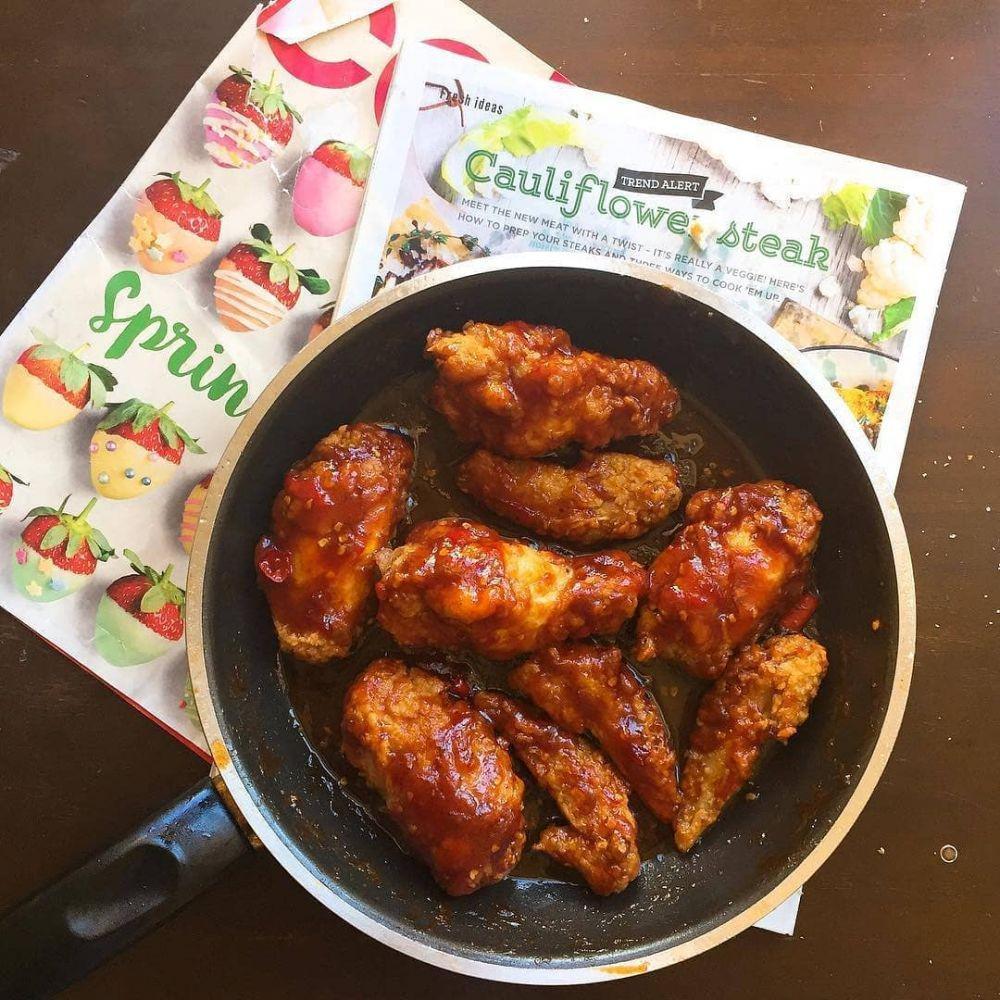 Cobain Resep Fire Chicken Wings ala Restoran, Pedasnya Mantap!