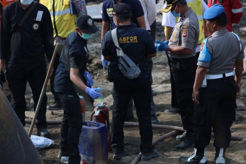 Kebakaran Pipa BMM Pertamina, Puslabfor Turun Tangan