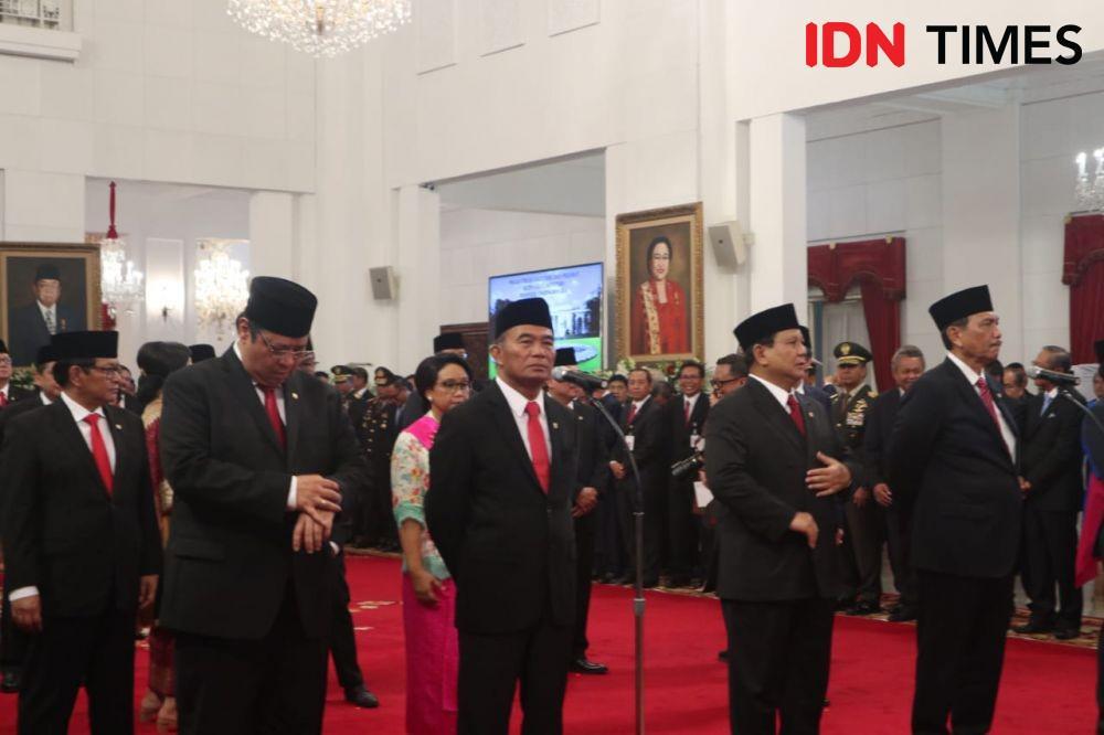 7 Menteri yang Tetap Menduduki Kursi Jabatannya di Kabinet Baru Jokowi