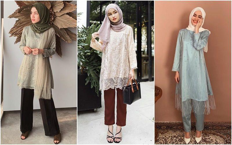 Kebaya Hijab ala Firaa Assagaf, Bisa Dipadu dengan Rok hingga Celana