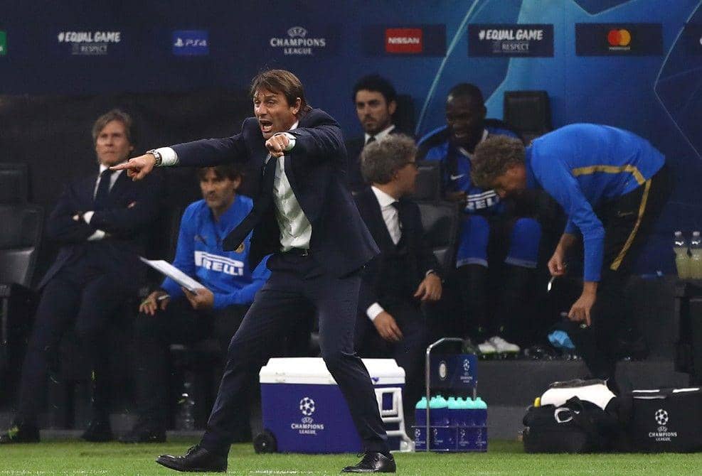 Raih Kemengan Perdana di UCL, Antonio Conte: Dortmund Penakut!