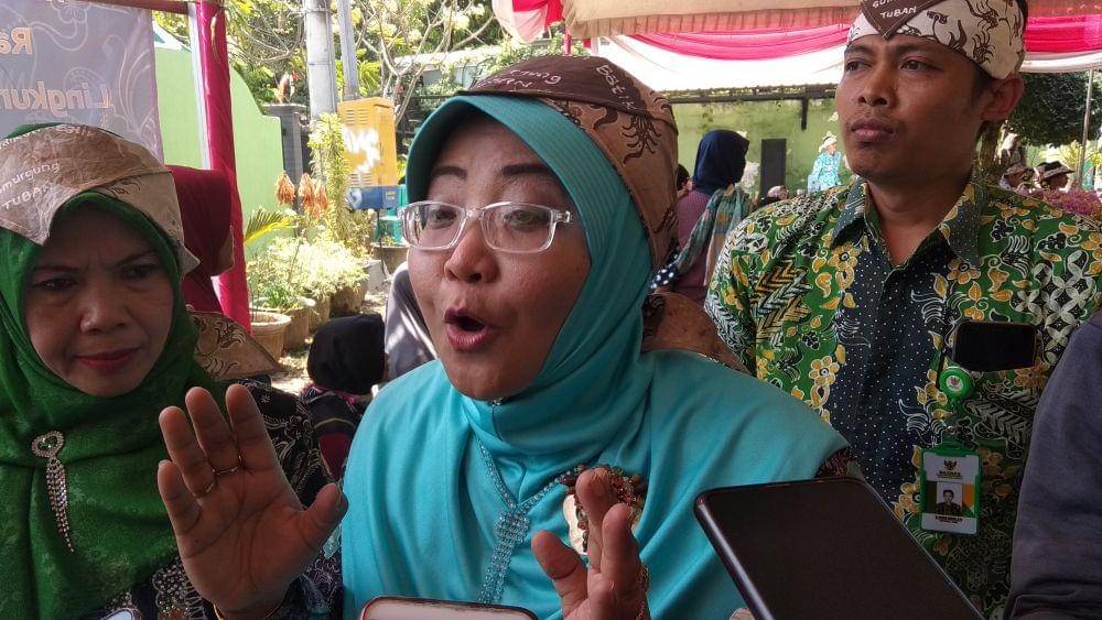 Wakil Ketua BAZNAS Pusat, Nana Mintarti, saat memberikan keterangan kepada wartawan. IDN Times/Imron