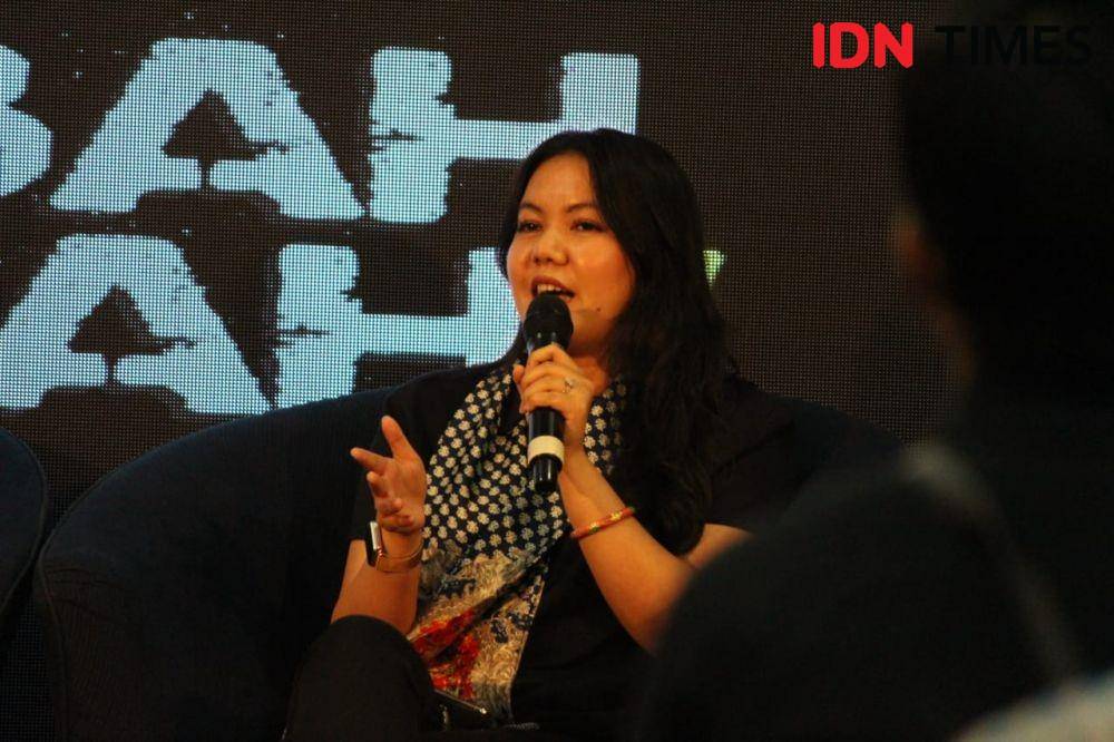 Mantan CEO PSS, Viola (23/10). IDN Times/Ardiansyah Fajar
