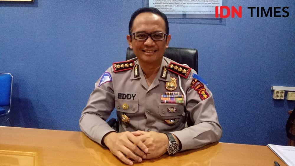KabagOps Korlantas Polri Kombes Pol Eddy Djunaedi. (IDN Times/Surya Aditya)
