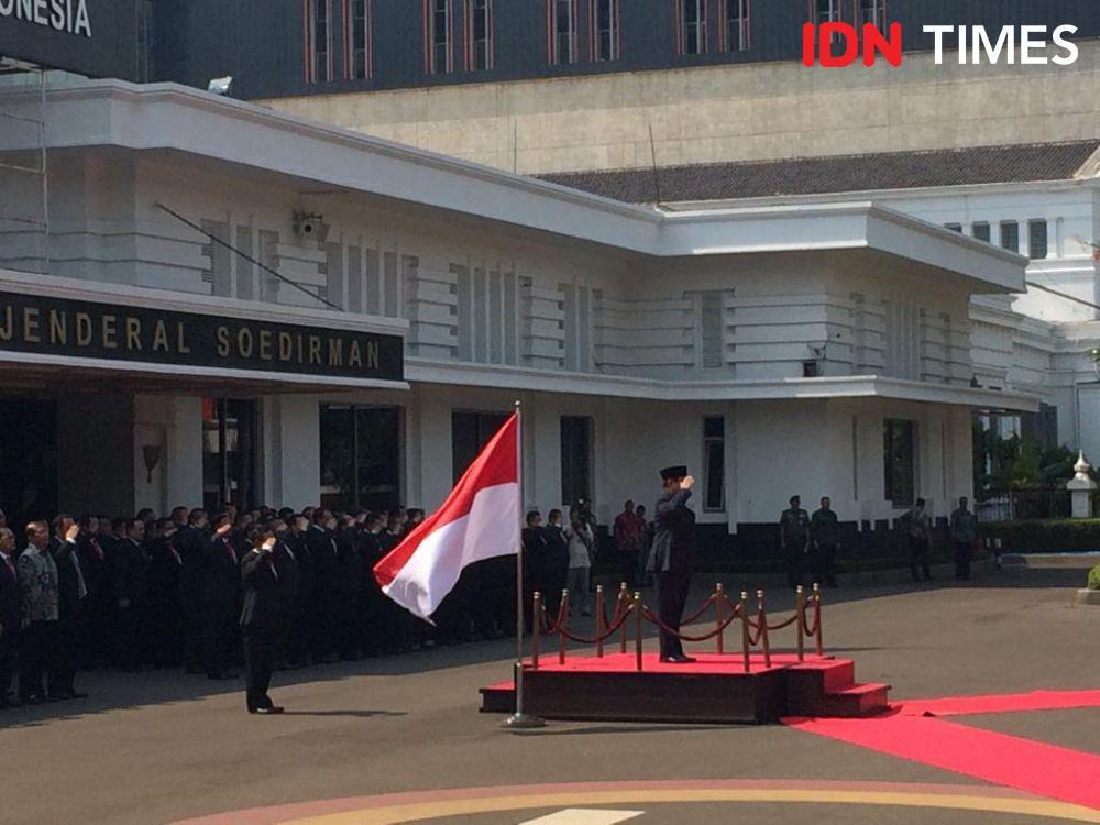Usai Rapat Kabinet Pertama, Prabowo Sertijab dengan Ryamizard