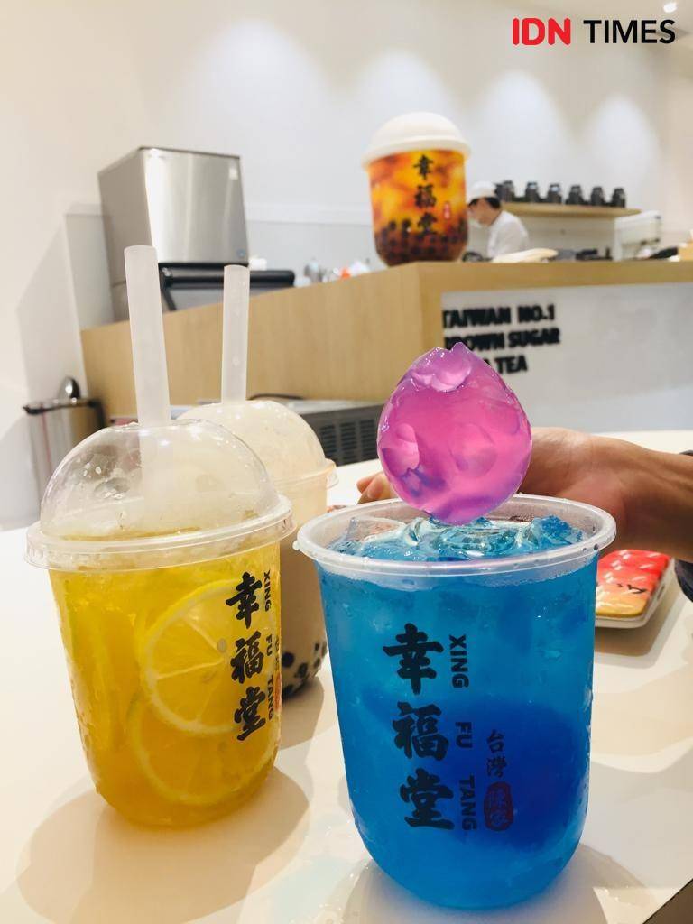 Menu non-milk dan non-boba Xing Fu Tang. IDN Times/Dewi Suci