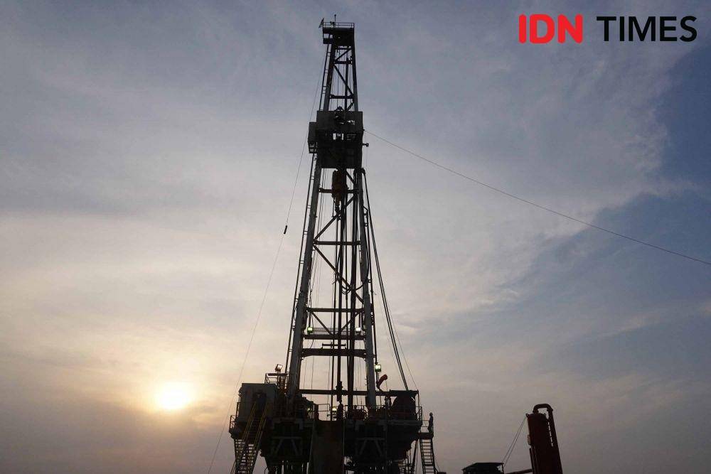Aktivitas di sumur ekplorasi Jatibarang Field di Jawa Barat (IDN Times/Dhana Kencana)