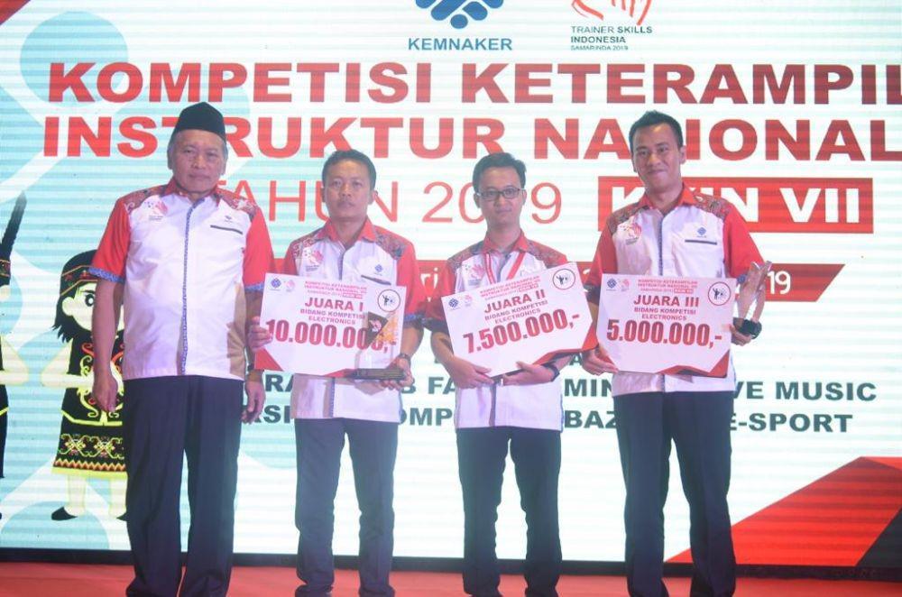 Inilah para Juara Kompetisi Kompetensi Instruktur Nasional 2019