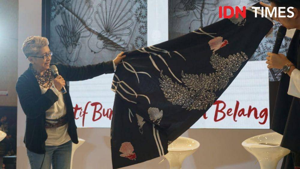 Batik Marunda di Jakarta Fashion Week 2020. 25 Oktober 2019. IDN Times/Syarifah Noer Aulia