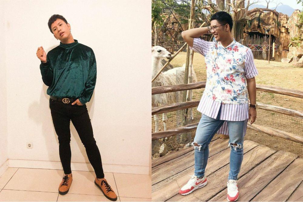 10 Potret OOTD Kece ala Artis Ricky Cuaca, Bisa Jadi Inspirasimu Lho!