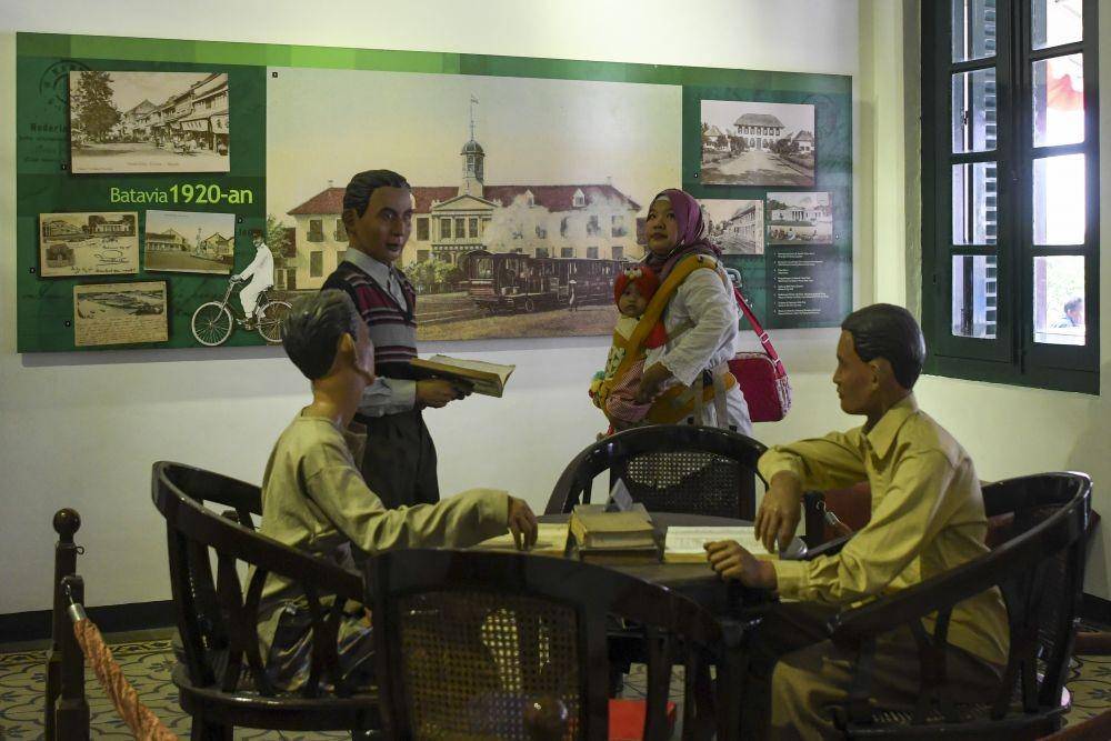 Museum Sumpah Pemuda di Jakarta. (ANTARA FOTO/Nova Wahyudi)