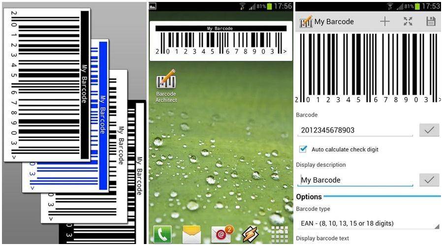 ilustrasi aplikasi Barcode Architect (play.google.com/Simon Boylen)