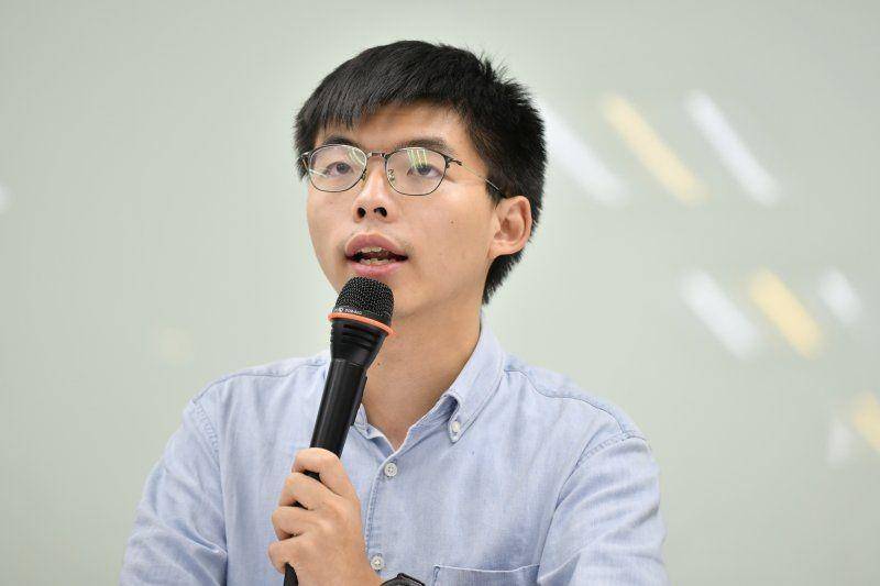 Aktivis pro-demokrasi Joshua Wong menghadiri konferensi pers di Taipei, Taiwan, pada 3 September 2019. ANTARA FOTO/REUTERS/Joan Huang