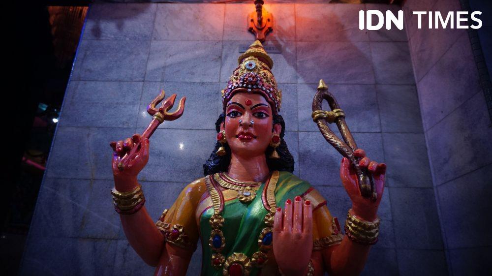 5 Potret Kuil Shri Mariaman, Little India di Tengah Kota Medan