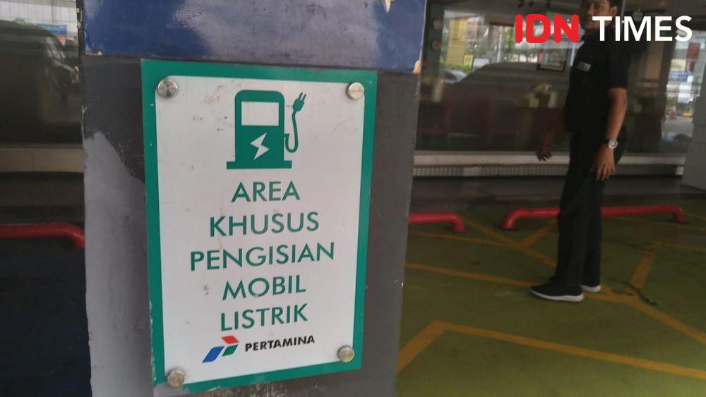 [FOTO] Begini Penampakan Stasiun Pengisian Daya Mobil Listrik