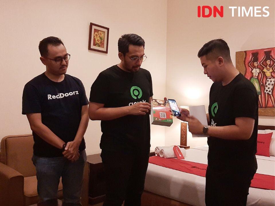 Kolaborasi GoJek dan RedDoorz. IDN Times/Holy Kartika