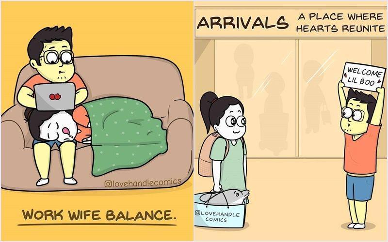 10 Ilustrasi Kehidupan Pasangan Muda dari Gokil sampai Romantis