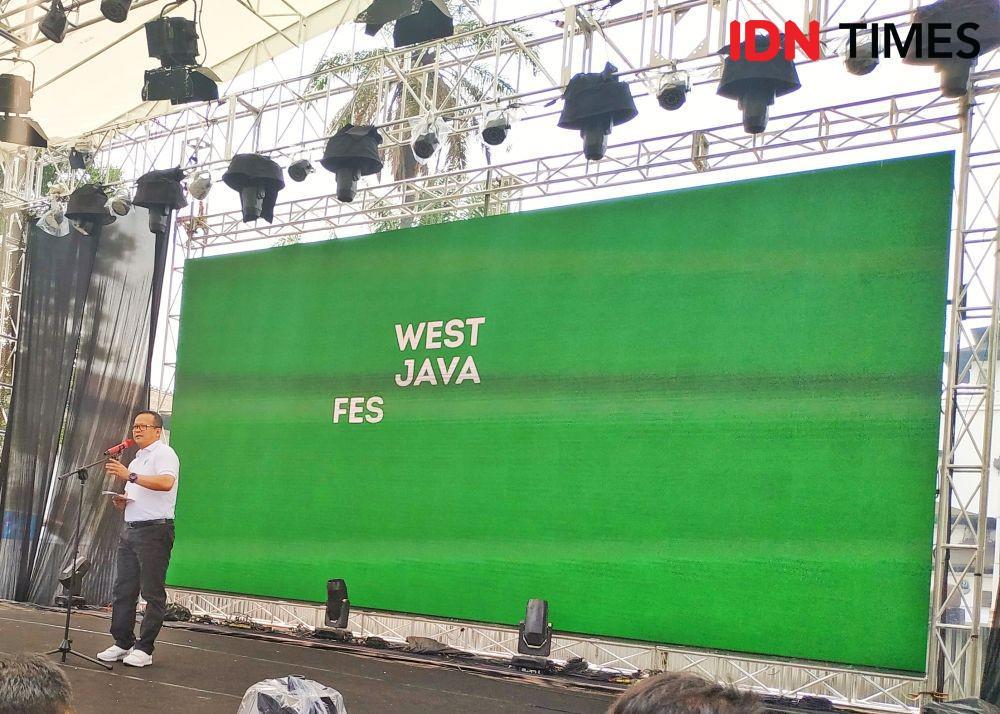 Mentri Edhy Prabowo dan Ridwan Kamil Reuni di Festival Jawa Barat