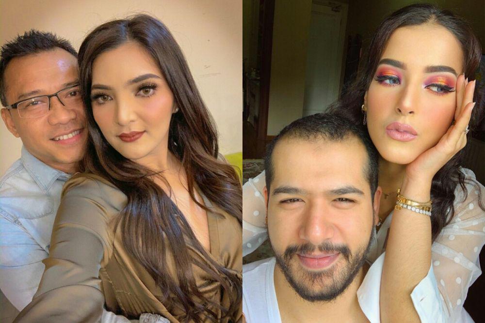 10 Potret Bahagia Artis dengan Pasangan Keturunan Arab, Serasi!