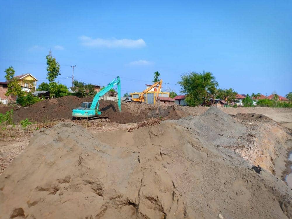 Pembangunan Irigasi oleh Dinas Pengelolaan Sumber Daya Air (PSDA)(IDN/Istimewa)