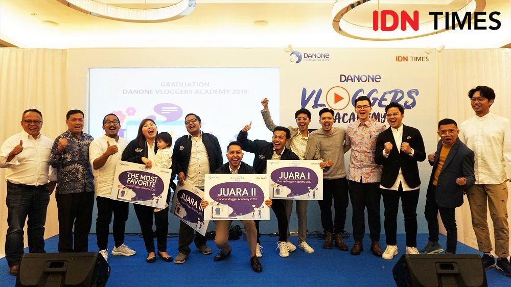Danone Vloggers Academy 2019 Ditutup Manis, Ini 5 Keseruannya!