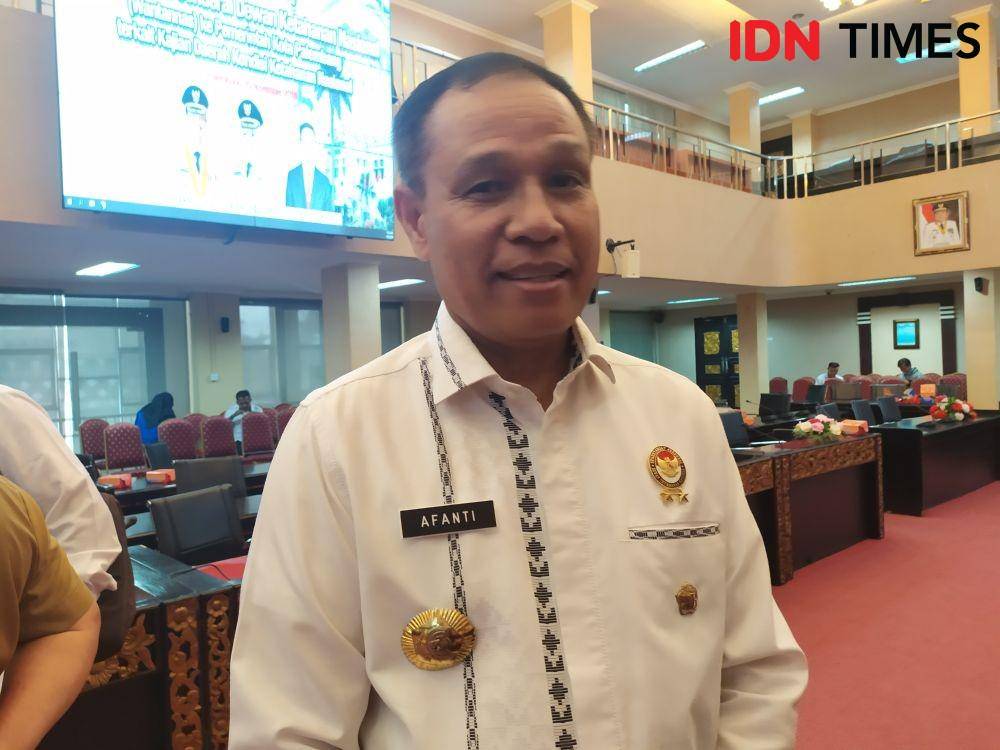 Deputi Sistem Nasional Wantannas, Mayor Jenderal TNI Afanti S Uloli (IDN Times/Feny Maulia Agustin)