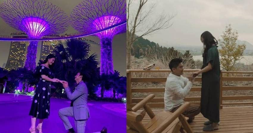 Jadi Momen Tak Terlupakan, 10 Artis Ini Lakukan Lamaran di Luar Negeri
