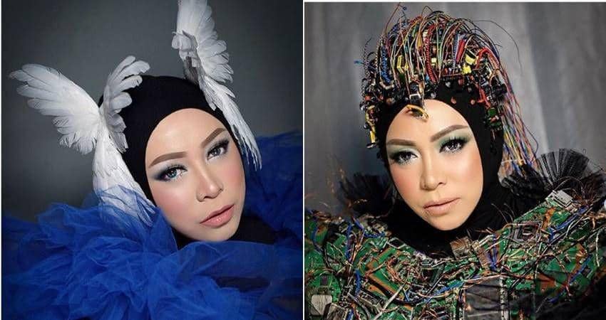 Anti Mainstream, 10 Gaya Nyentrik Melly Goeslaw yang Unik Abis!