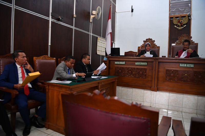 (Sidang praperadilan Imam Nahrawi di PN Jakarta Selatan) ANTARA FOTO/Sigid Kurniawan