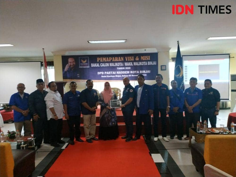 Pengin Ikut Pilkada, Istri Wali Kota Sampaikan Visi Misi ke NasDem