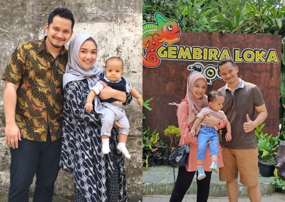 10 Potret Harmonis Haqy Rais & Selmadena, Telah Dikaruniai 2 Anak!