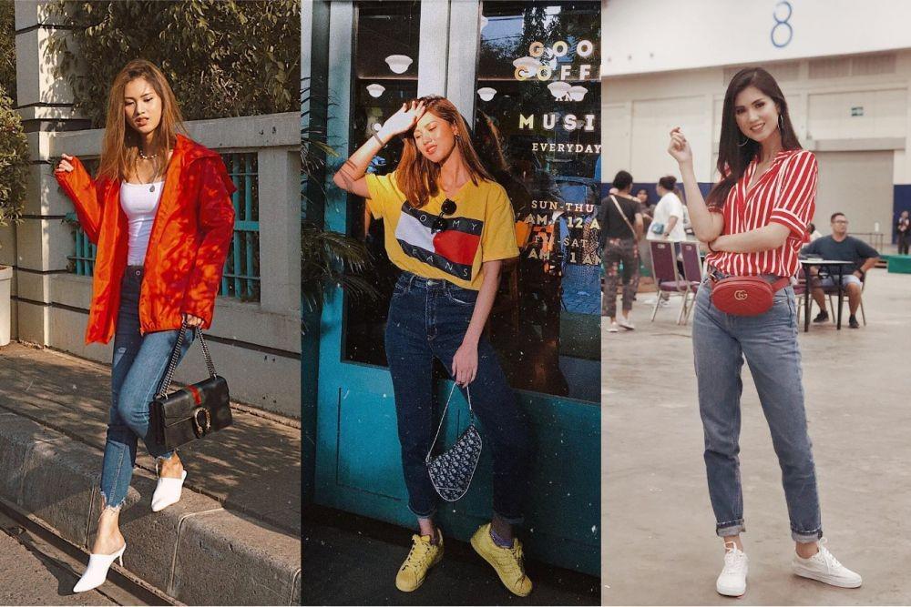 9 OOTD Atries Angel dengan Jeans, Variasi Tampil Formal hingga Santai