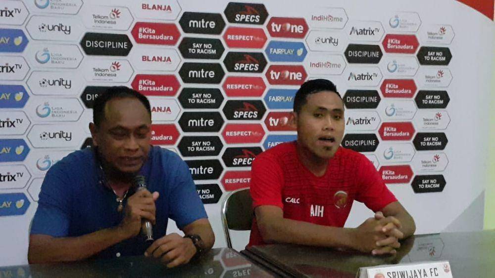 Koferensi pers Sriwijaya FC di Stadion Gelora Delta Sidoarjo (IDN Times/Istimewa)
