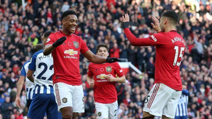 Bungkam Brighton di Old Trafford, MU Naik ke Posisi 7 Klasemen