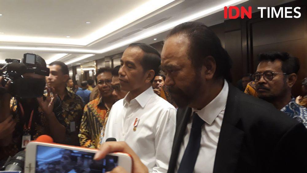 Jokowi: NasDem Dapat Kursi Terbanyak, Harus Bersyukur!