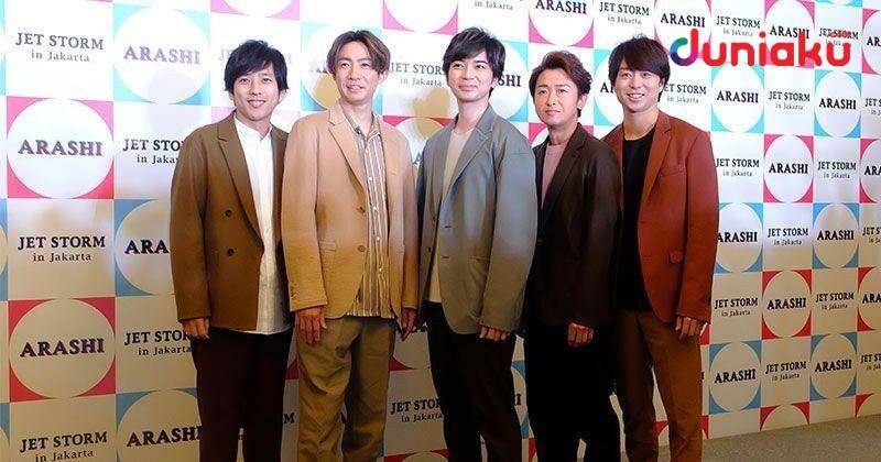 Arashi Mengadakan Jumpa Fan di Indonesia!
