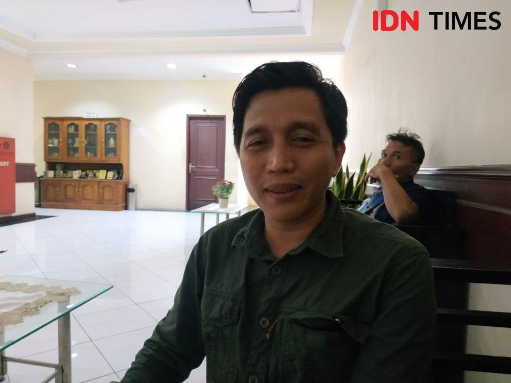 Ketua Garda Bangsa PKB Kota Surabaya/Wakil Ketua DPC PKB Kota Surabaya/Wakil Ketua Fraksi PKB DPRD Kota Surabaya, Mahfudz saat ditemui di Kantor DPRD Kota Surabaya, Senin (11/10). IDN Times/Fitria Madia