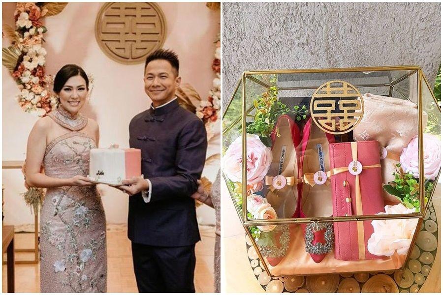 10 Makna Mendalam di Balik Seserahan Sangjit Delon Thamrin dan Aida