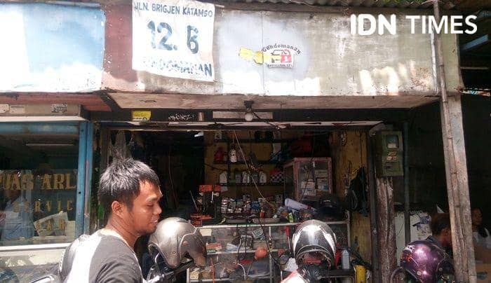Kios PKL penjual kunci yang akan digusur di Gondomanan, Yogyakarta, 11 November 2019. IDN Times/Pito Agustin Rudiana